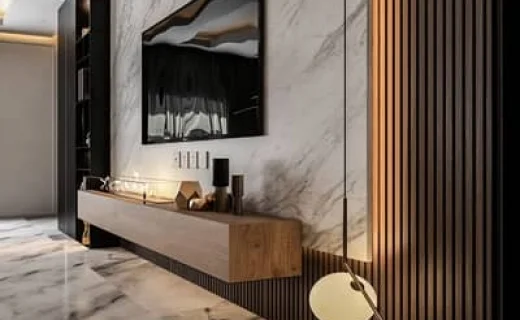 Habillage mural en bois Tanger