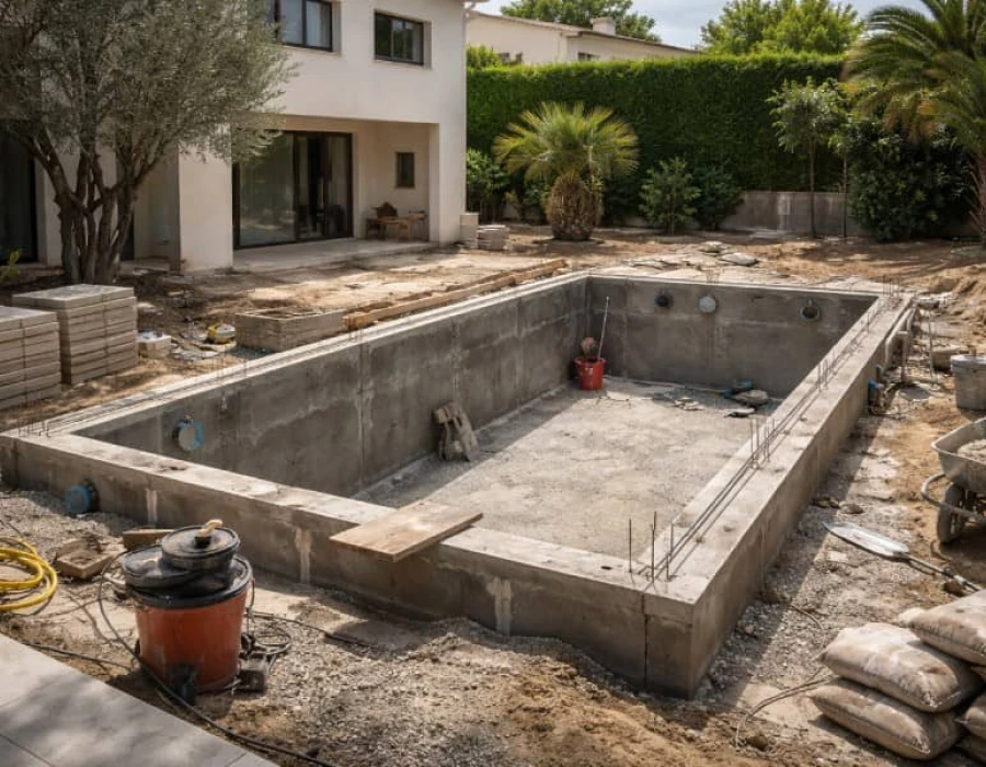 Construction piscine Rabat société