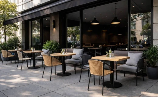 Aménagement café Tanger